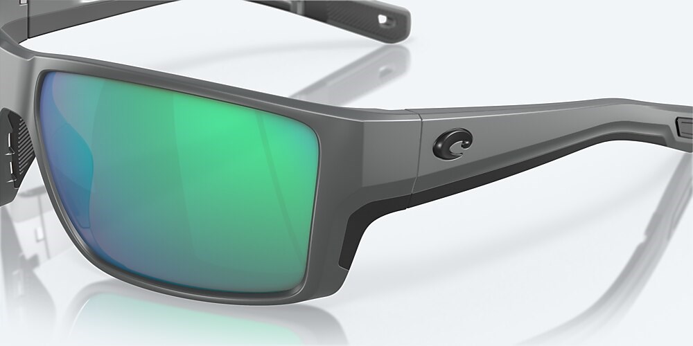 Costa Del Mar Reefton PRO - Matte Gray - Green Mirror Polarized Glass (580G)