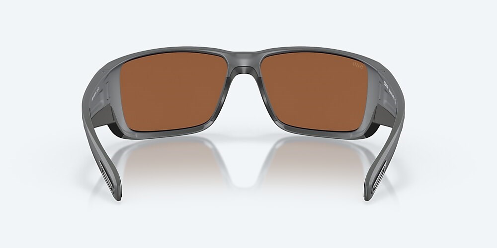 Costa Del Mar Blackfin PRO - Matte Gray - Copper Silver Mirror Polarized Glass (580G)