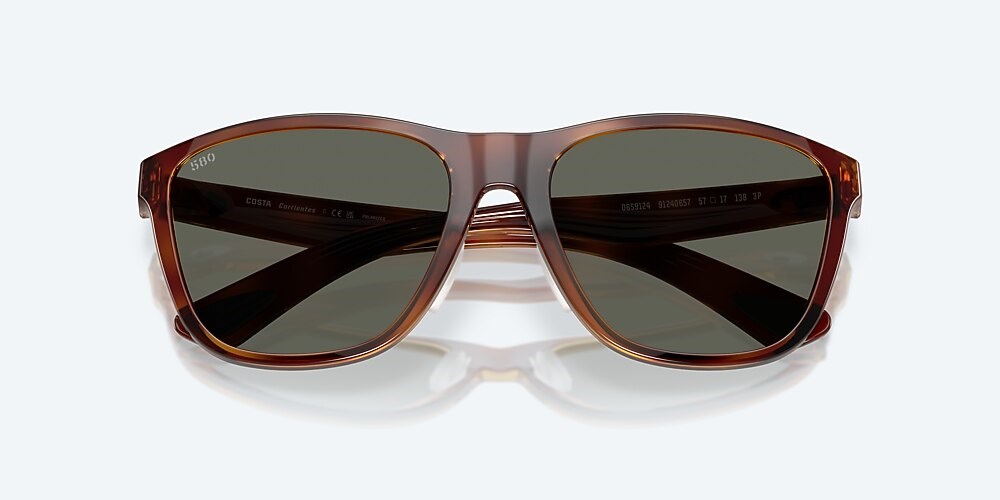 Costa Del Mar Corrientes - Tortoise - Gray Polarized Glass (580G)