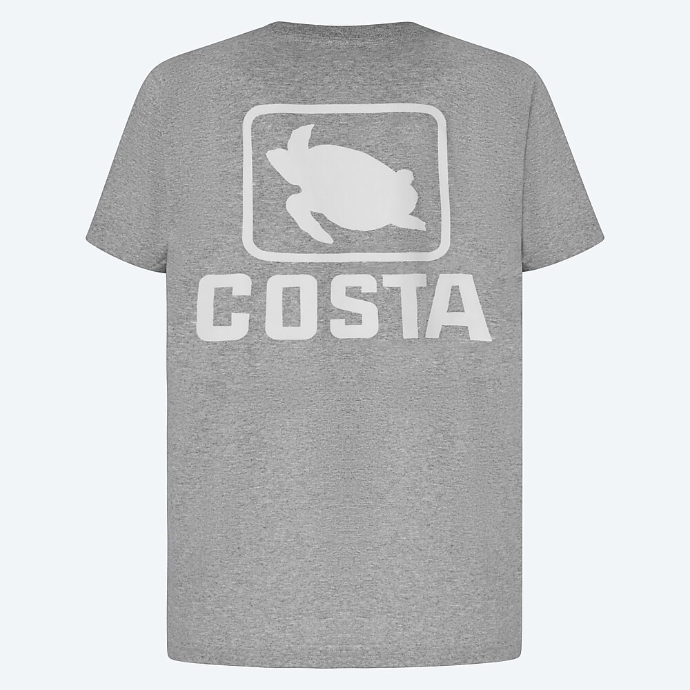 Costa Del Mar Classic Emblem - Heather Grey/White
