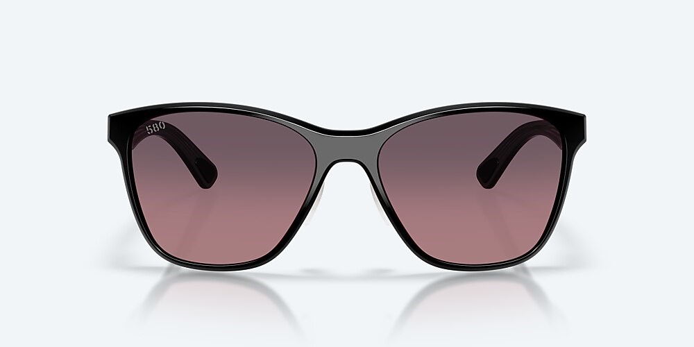 Costa Del Mar Luna Nueva - Black - Rose Gradient Polarized Glass (580G)