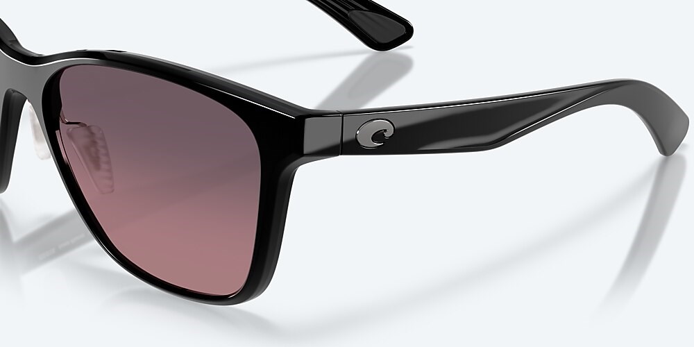 Costa Del Mar Luna Nueva - Black - Rose Gradient Polarized Glass (580G)