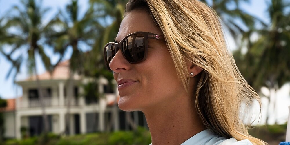 Costa Del Mar Luna Nueva - Black - Rose Gradient Polarized Glass (580G)