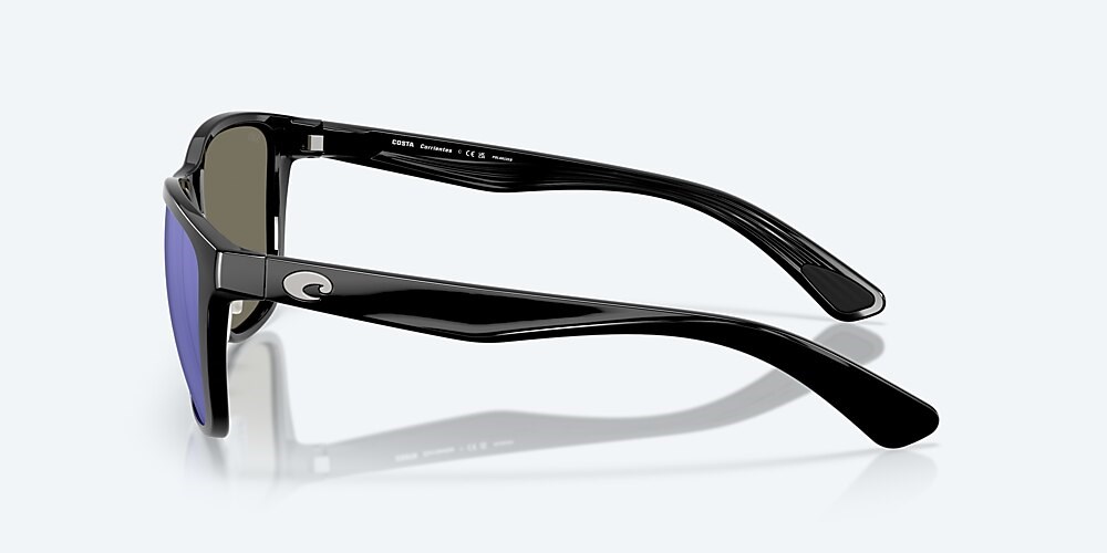 Costa Del Mar Corrientes - Black - Blue Mirror Polarized Glass (580G)