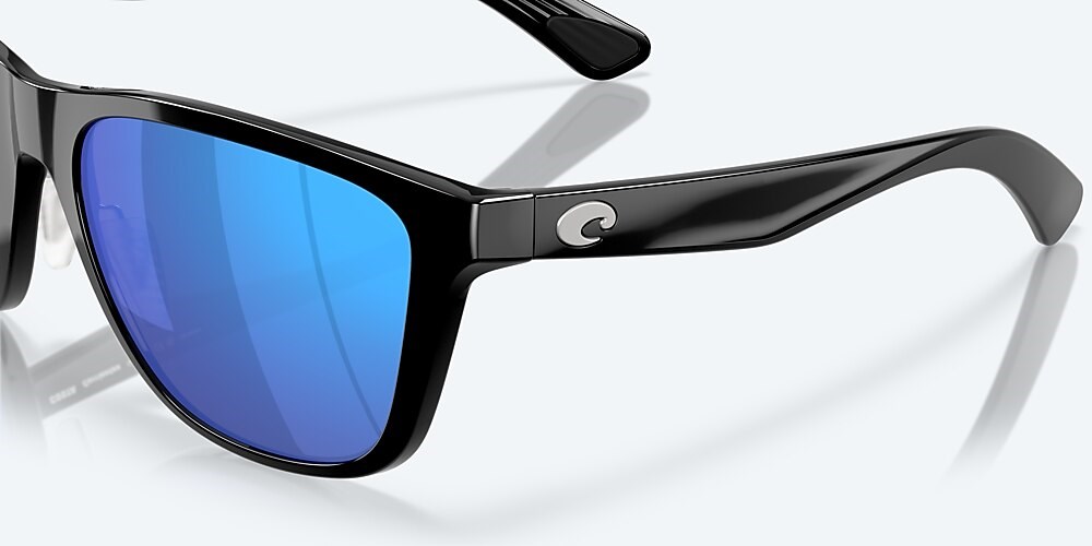 Costa Del Mar Corrientes - Black - Blue Mirror Polarized Glass (580G)