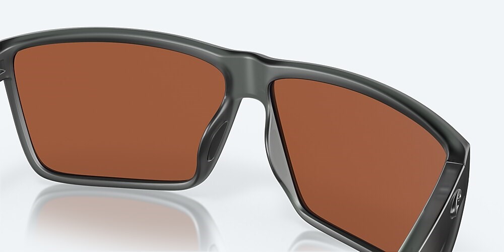 Costa Del Mar Rincon - Matte Smoke Crystal - Green Mirror Polarized Glass (580G)