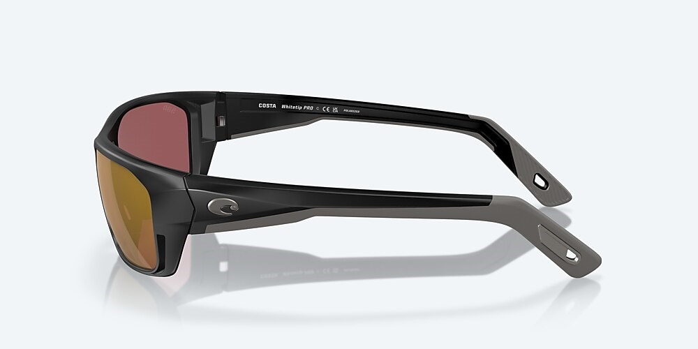 Costa Del Mar Whitetip PRO - Matte Black - Gold Mirror Polarized Glass (580G)