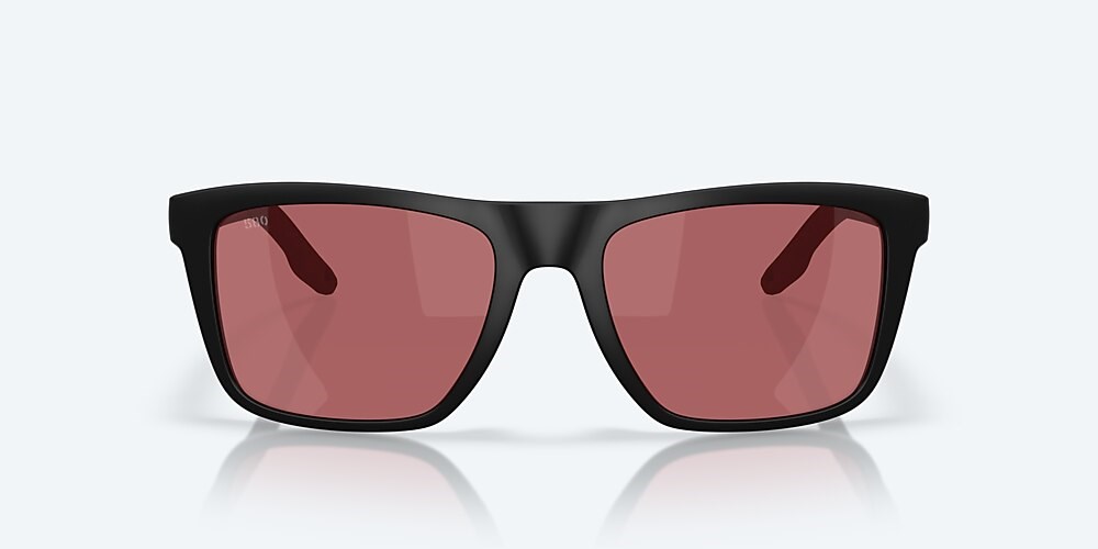 Costa Del Mar Mainsail - Matte Black - Rose Polarized Glass (580G)