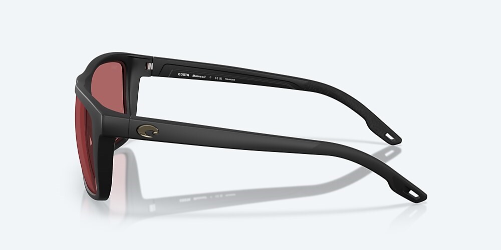 Costa Del Mar Mainsail - Matte Black - Rose Polarized Glass (580G)
