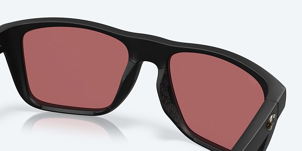 Costa Del Mar Mainsail - Matte Black - Rose Polarized Glass (580G)