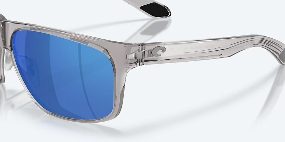 Costa Del Mar Trades - Gray Crystal - Blue Mirror Polarized Polycarbonate (580P)