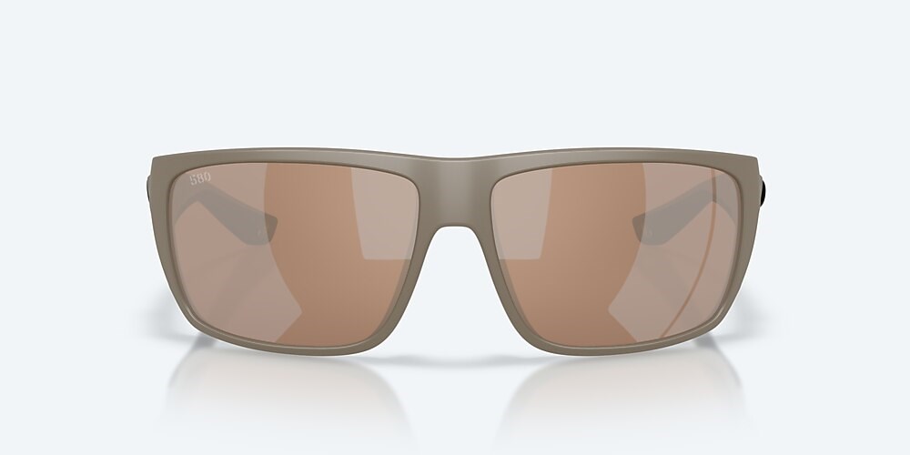Costa Del Mar Fly Line - Matte Sand - Copper Silver Mirror Polarized Glass (580G)