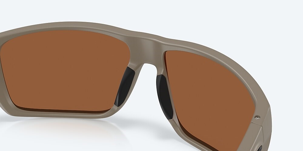 Costa Del Mar Fly Line - Matte Sand - Copper Silver Mirror Polarized Glass (580G)