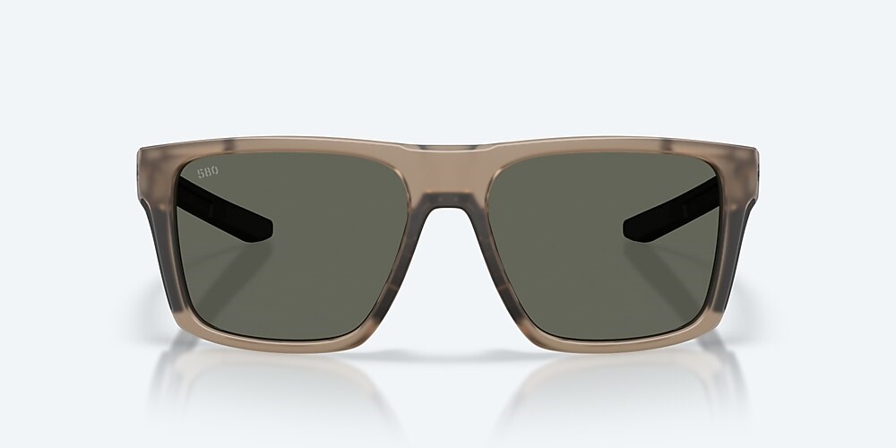 Costa Del Mar Lido - Matte Brown Smoke - Gray Polarized Glass (580G)