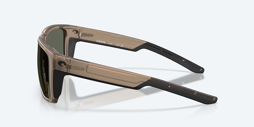 Costa Del Mar Lido - Matte Brown Smoke - Gray Polarized Glass (580G)
