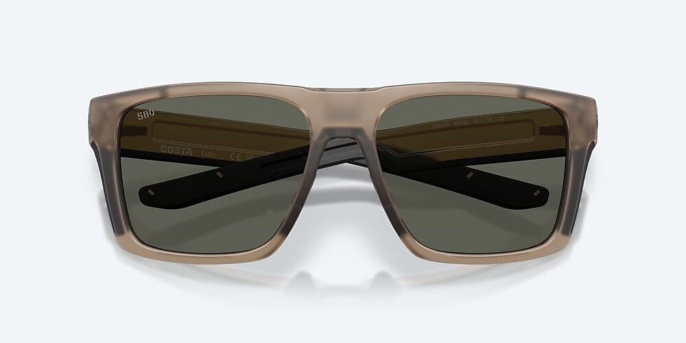 Costa Del Mar Lido - Matte Brown Smoke - Gray Polarized Glass (580G)