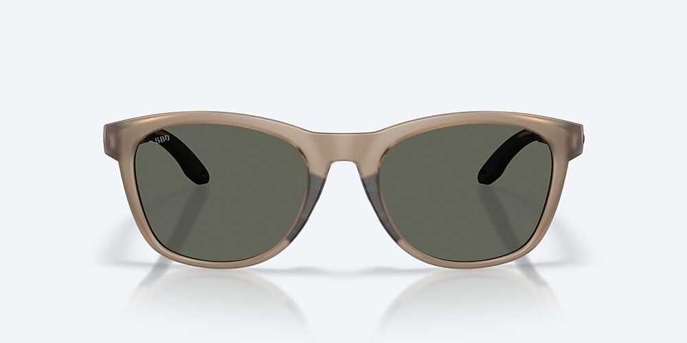 Costa Del Mar Aleta - Matte Brown Smoke - Gray Polarized Glass (580G)