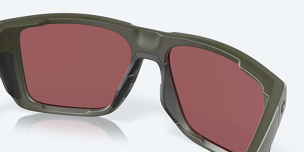 Costa Del Mar Lido - Matte Olive - Gold Mirror Polarized Glass (580G)