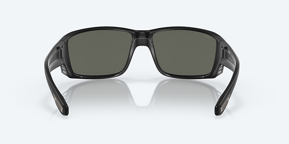 Costa Del Mar Tuna Alley PRO - Matte Black - Gray Silver Mirror Polarized Glass (580G)