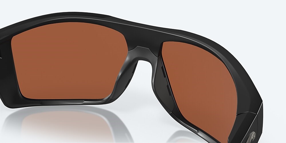 Costa Del Mar Diego - Matte Black - Green Mirror Polarized Glass (580G)