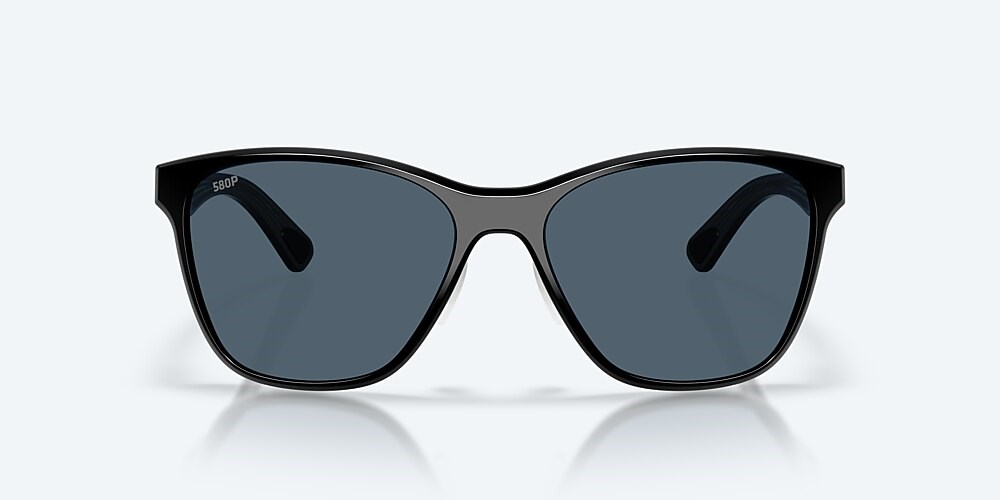 Costa Del Mar Luna Nueva - Black - Gray Polarized Polycarbonate (580P)