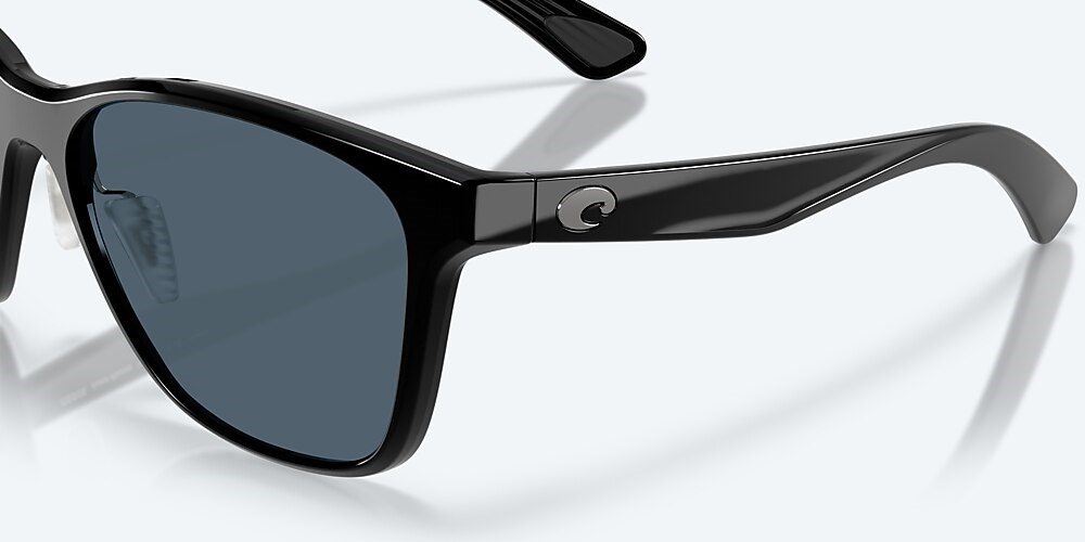 Costa Del Mar Luna Nueva - Black - Gray Polarized Polycarbonate (580P)