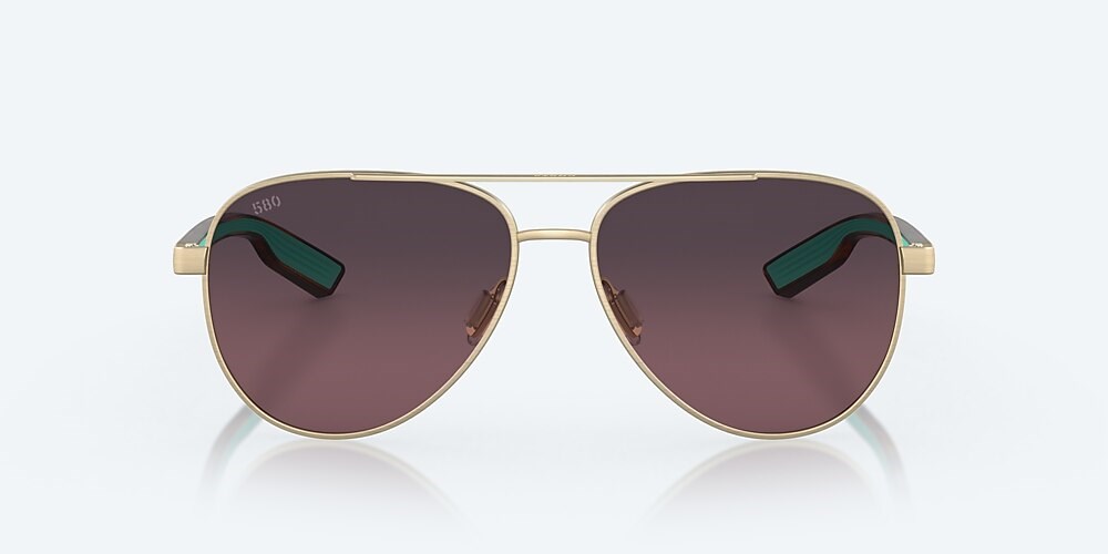 Costa Del Mar Peli - Brushed Gold - Rose Gradient Polarized Glass (580G)
