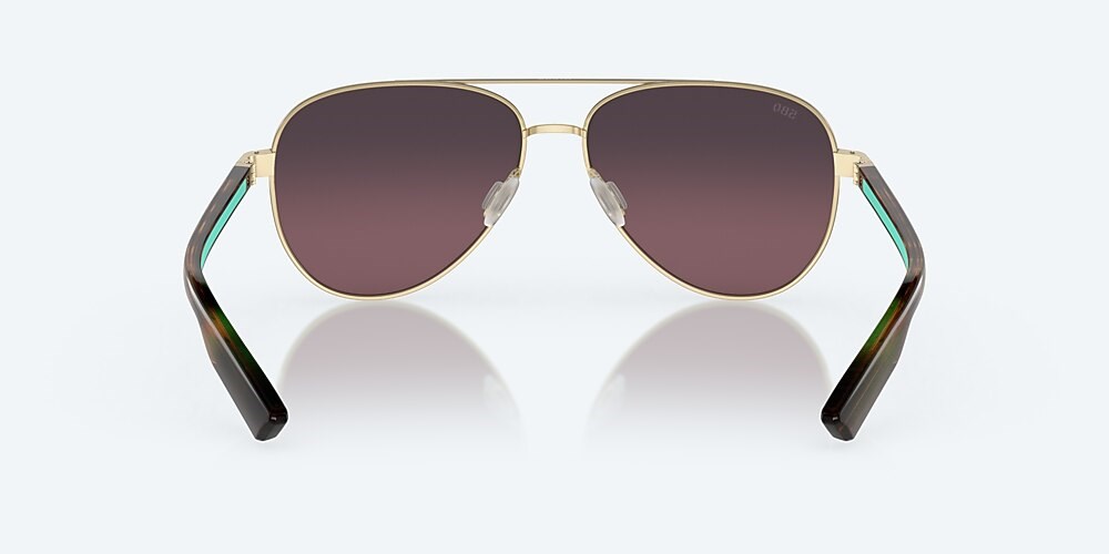 Costa Del Mar Peli - Brushed Gold - Rose Gradient Polarized Glass (580G)