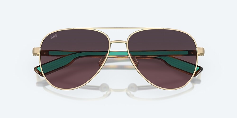 Costa Del Mar Peli - Brushed Gold - Rose Gradient Polarized Glass (580G)