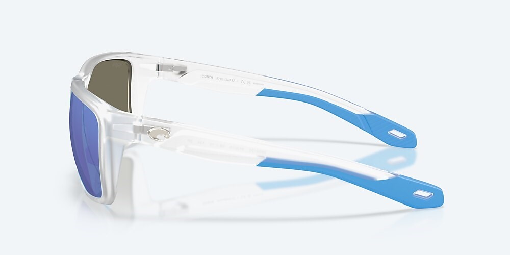 Costa Del Mar Broadbill II - Matte Clear - Blue Mirror Polarized Glass (580G)