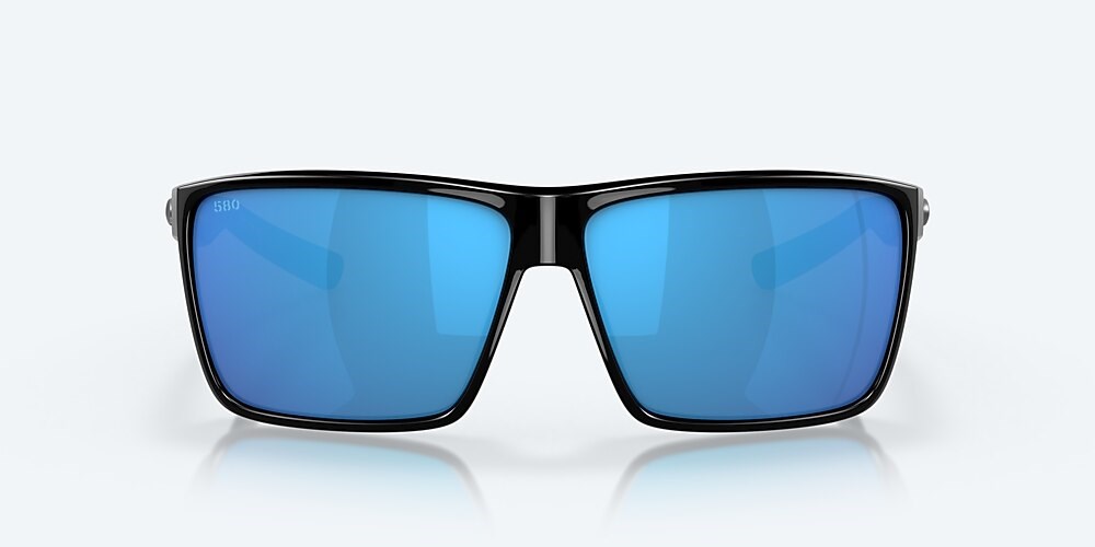 Costa Del Mar Rincon - Shiny Black - Blue Mirror Polarized Glass (580G)