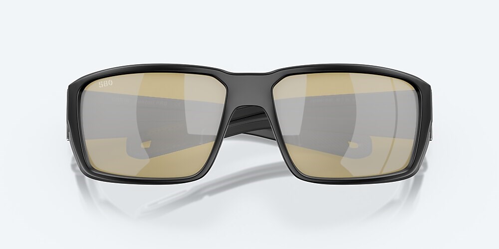 Costa Del Mar Fantail PRO - Matte Black - Sunrise Silver Mirror Polarized Glass (580G)