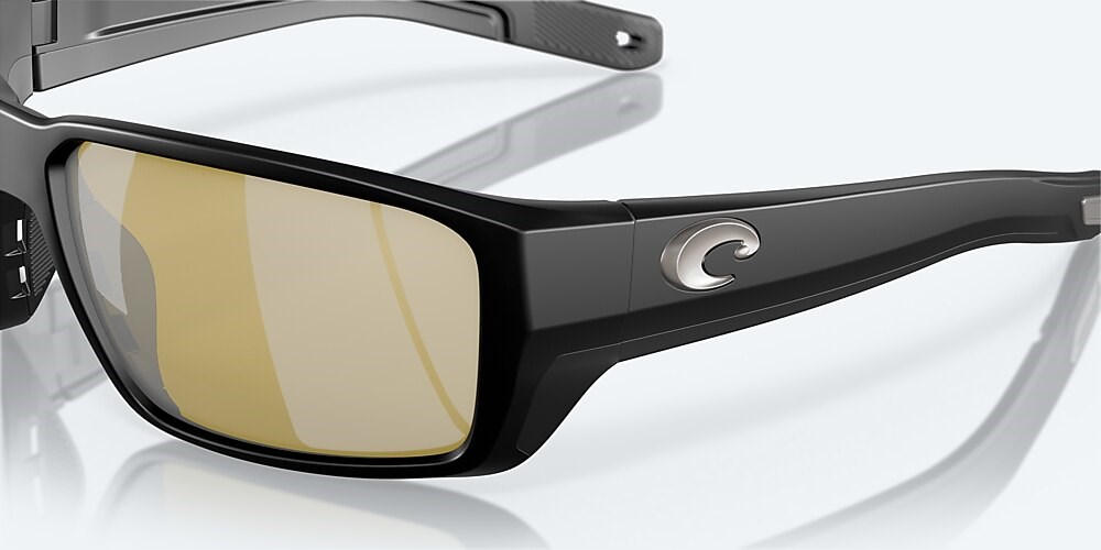Costa Del Mar Fantail PRO - Matte Black - Sunrise Silver Mirror Polarized Glass (580G)