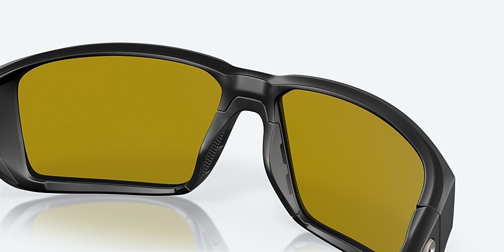 Costa Del Mar Fantail PRO - Matte Black - Sunrise Silver Mirror Polarized Glass (580G)