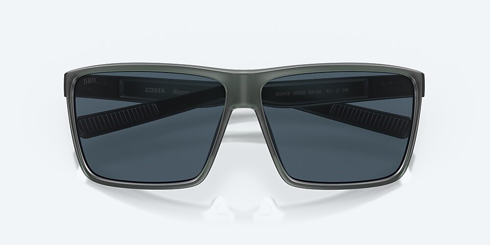 Costa Del Mar Rincon - Matte Smoke Crystal - Gray Polarized Polycarbonate (580P)