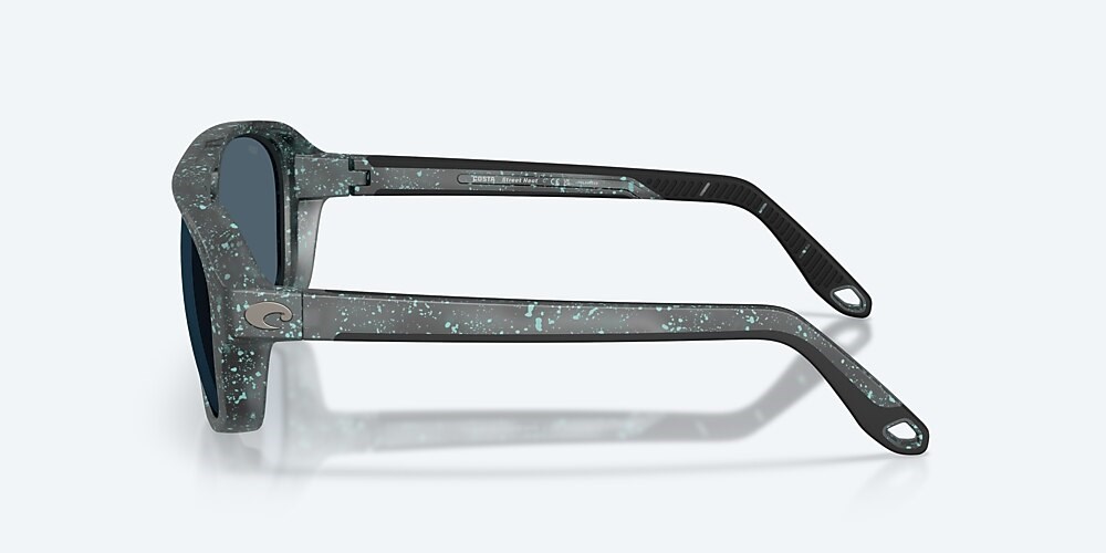 Costa Del Mar Street Heat - Matte Aqua Drip - Gray Polarized Polycarbonate (580P)