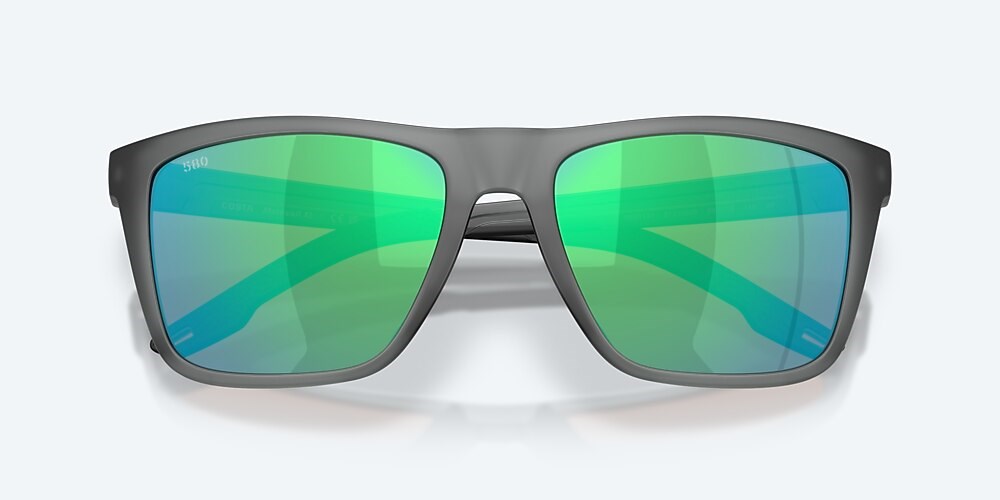 Costa Del Mar Mainsail XL - Matte Gray Smoke - Green Mirror Polarized Glass (580G)