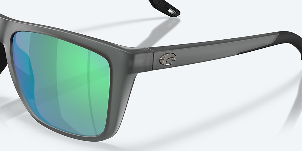 Costa Del Mar Mainsail XL - Matte Gray Smoke - Green Mirror Polarized Glass (580G)