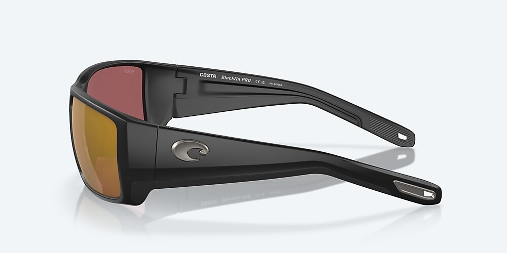 Costa Del Mar Blackfin PRO - Matte Black - Gold Mirror Polarized Glass (580G)
