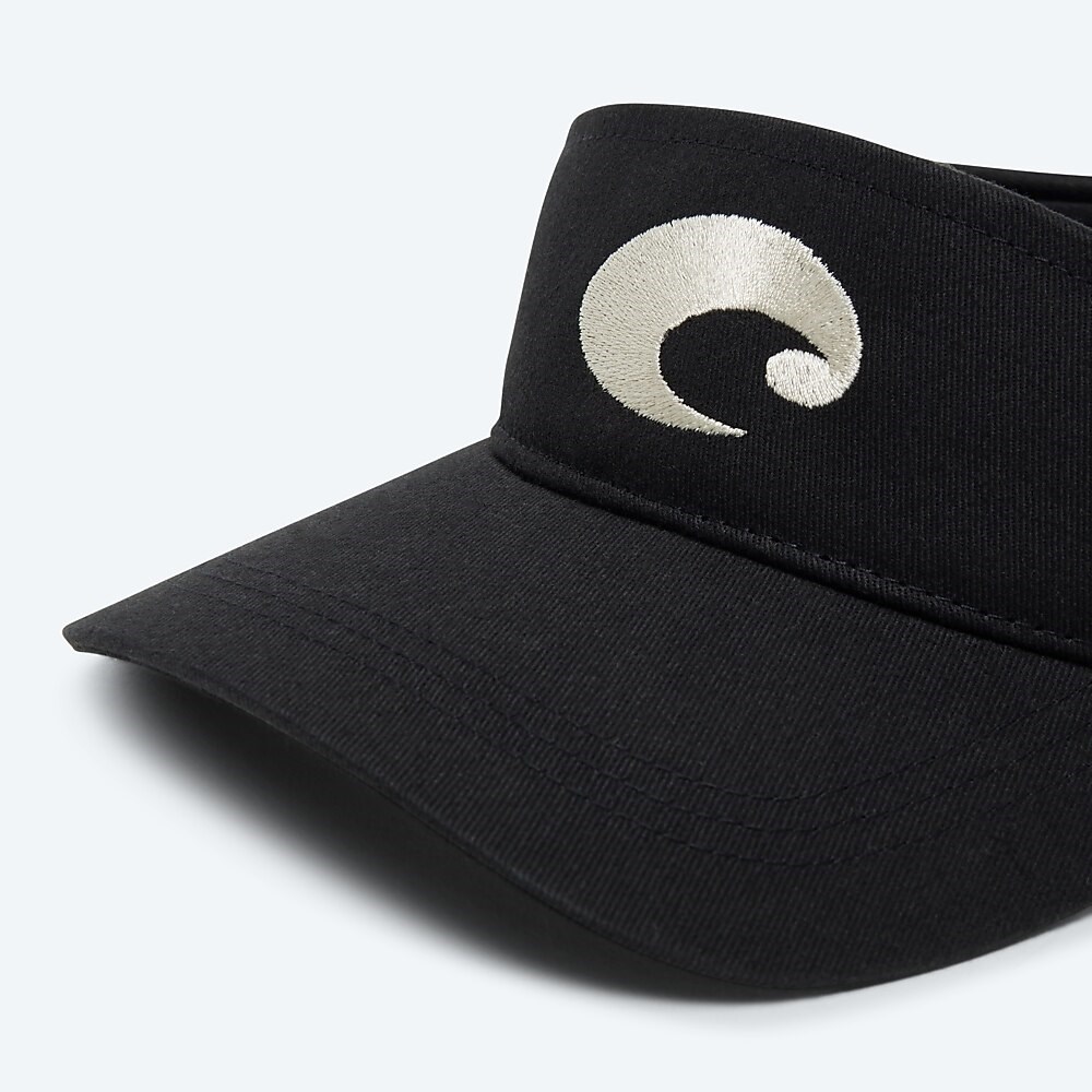 Costa Del Mar Cotton Visor - Blackout