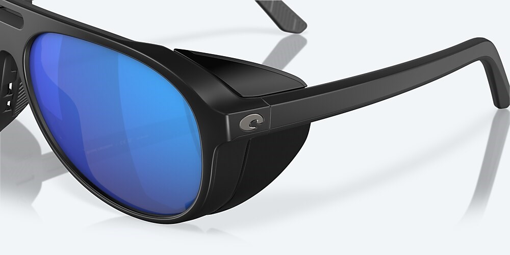 Costa Del Mar Grand Catalina - Matte Black - Blue Mirror Polarized Glass (580G)