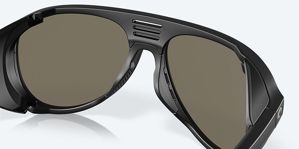 Costa Del Mar Grand Catalina - Matte Black - Blue Mirror Polarized Glass (580G)