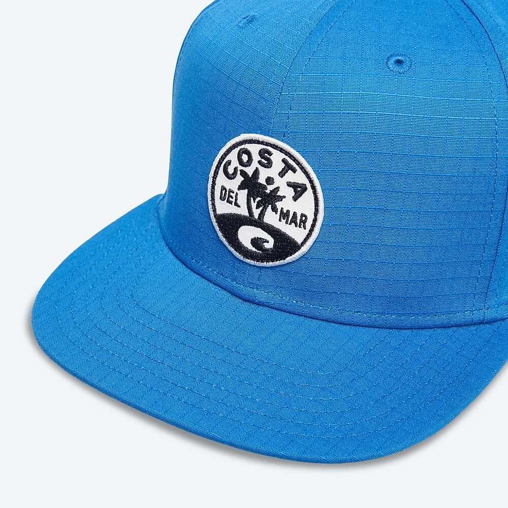 Costa Del Mar Isla Flat Brim Snapback - Royal Blue