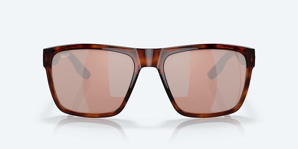 Costa Del Mar Paunch XL - Tortoise - Copper Silver Mirror Polarized Polycarbonate (580P)