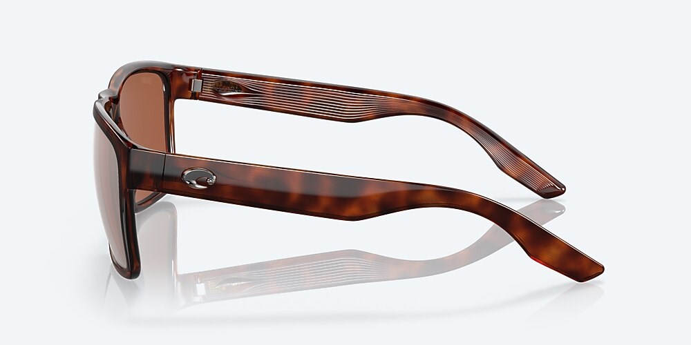 Costa Del Mar Paunch XL - Tortoise - Copper Silver Mirror Polarized Polycarbonate (580P)