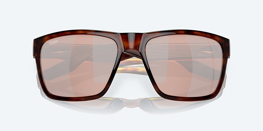 Costa Del Mar Paunch XL - Tortoise - Copper Silver Mirror Polarized Polycarbonate (580P)