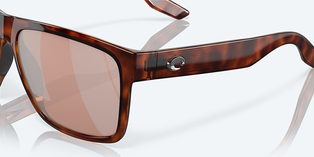 Costa Del Mar Paunch XL - Tortoise - Copper Silver Mirror Polarized Polycarbonate (580P)
