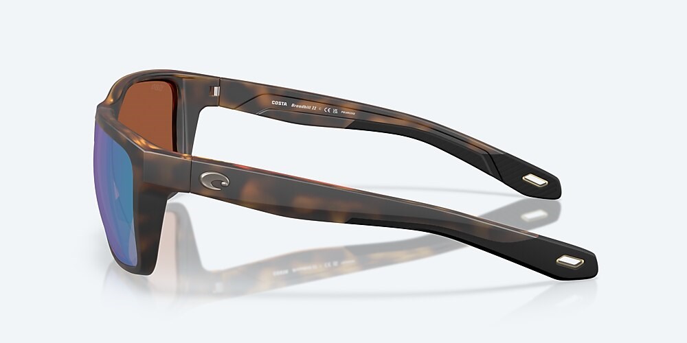 Costa Del Mar Broadbill II - Matte Tortoise - Green Mirror Polarized Glass (580G)