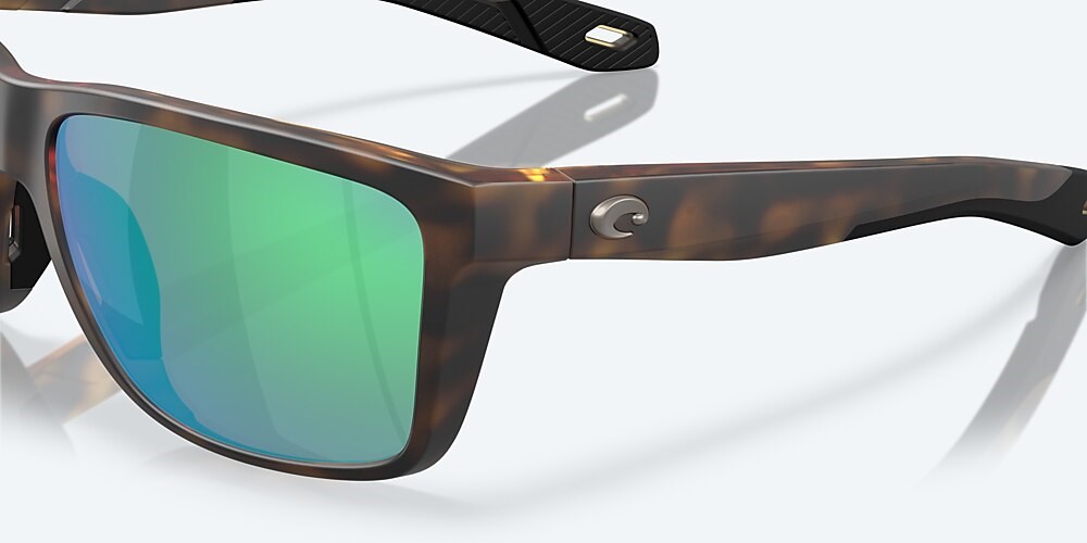 Costa Del Mar Broadbill II - Matte Tortoise - Green Mirror Polarized Glass (580G)