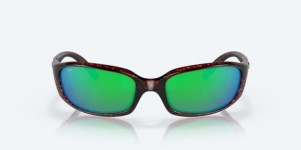 Costa Del Mar Brine - Tortoise - Green Mirror Polarized Polycarbonate (580P)